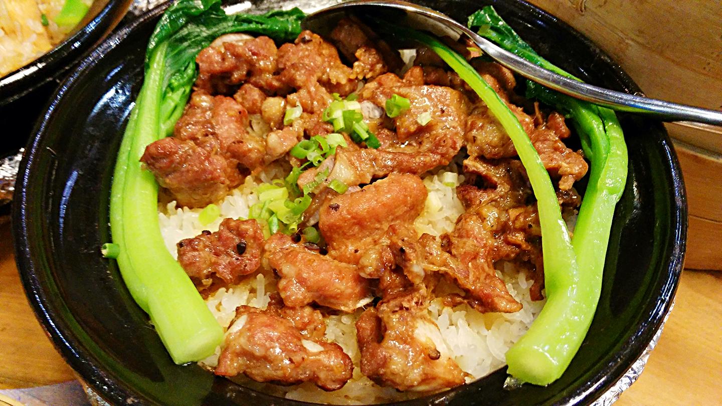 好吃的排骨煲仔饭