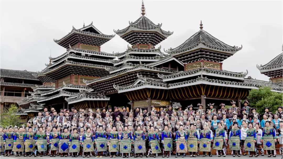黎平县肇兴侗寨侗族大歌表演(黔东南州文体广电旅游局供图)