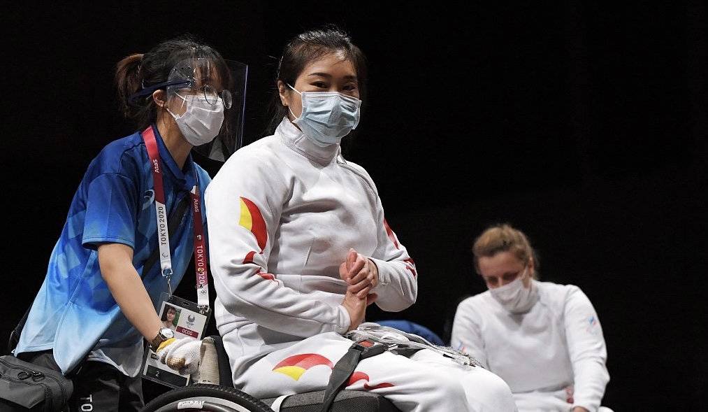 谭淑梅女子重剑再夺冠 收获东京残奥会个人第二金