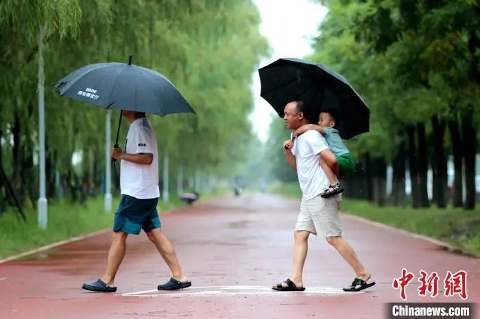 资料图：陕西出现大范围强降雨。 张远 摄