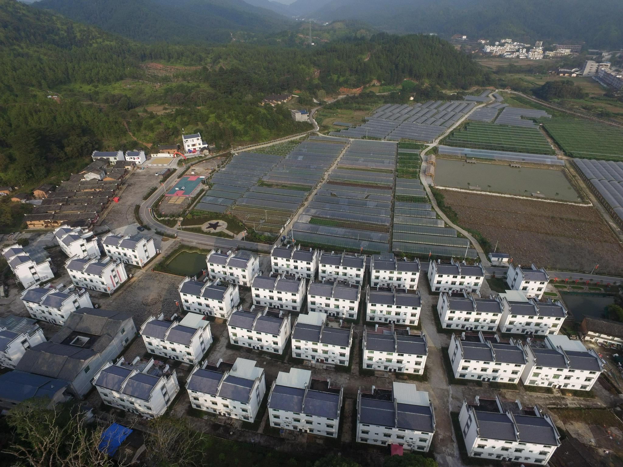 这是瑞金市叶坪乡华屋村.新华社记者周密 摄