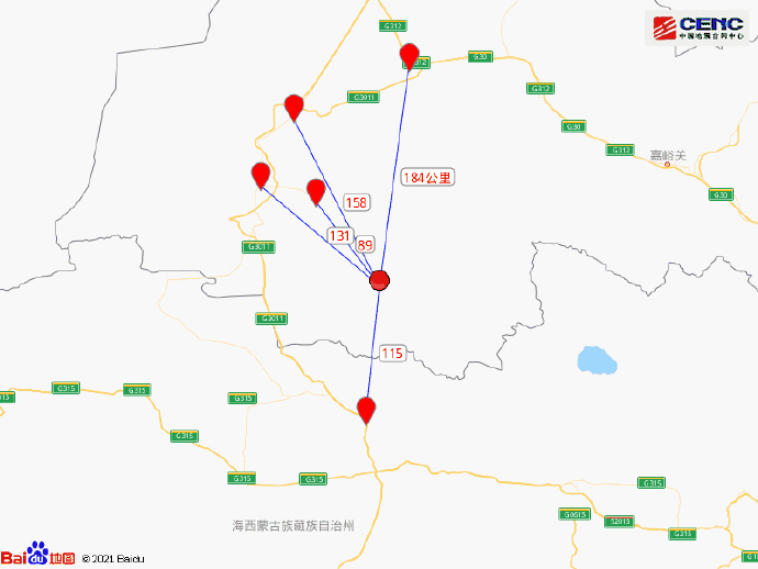 甘肃阿克塞发生5.5级地震，中国地震台：震中周边人口极其稀少