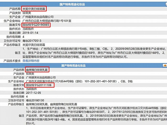 △截图来自于国家药监局