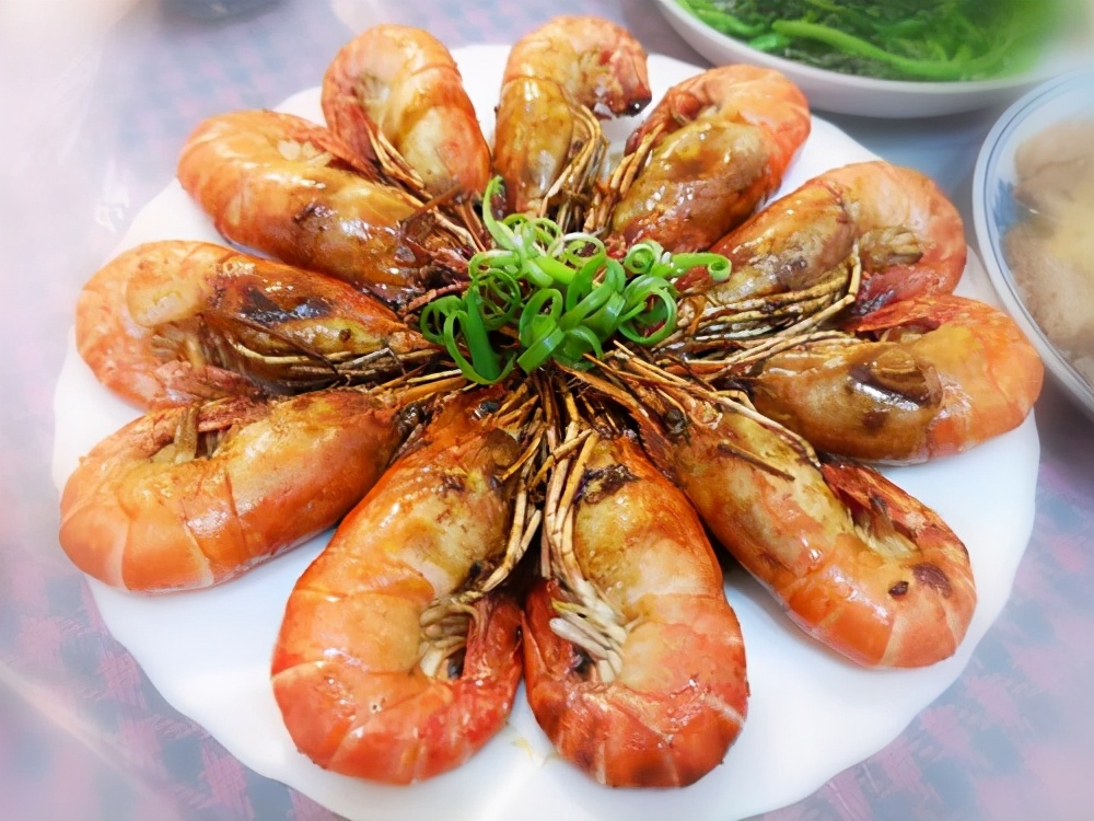 好吃的冰糖豉油虾