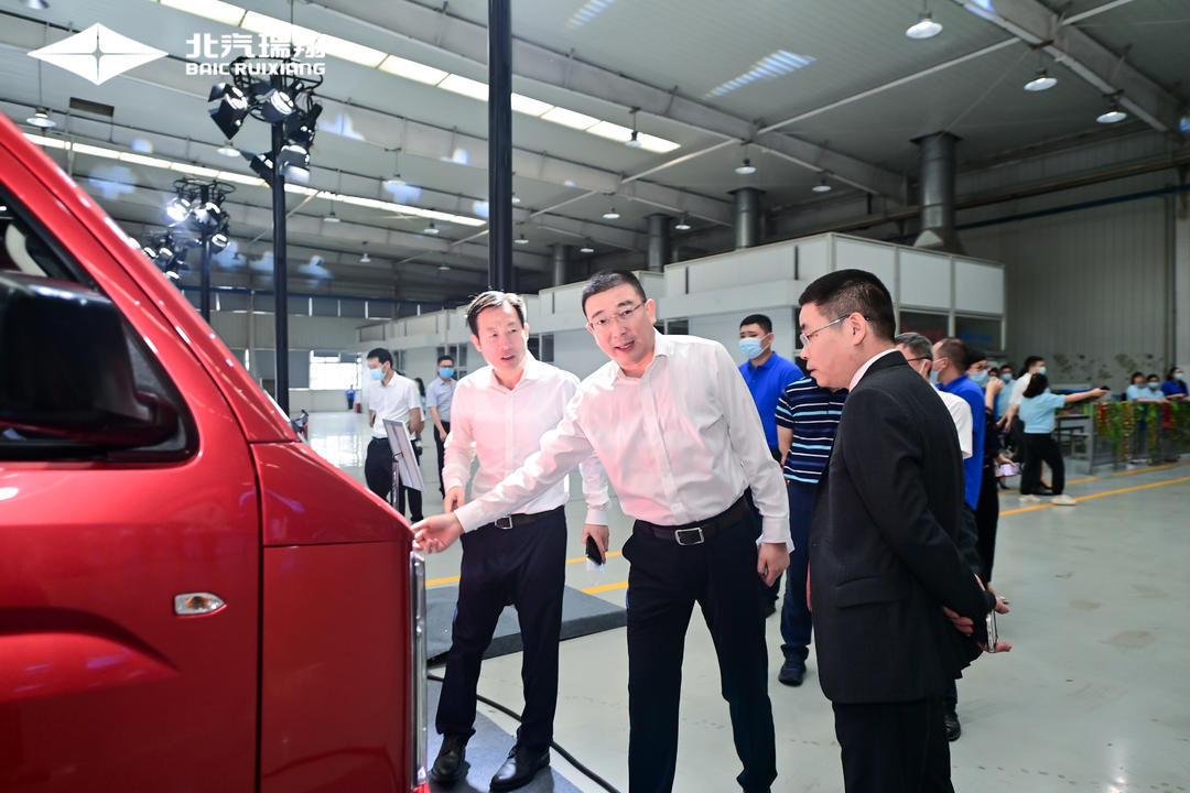 北汽瑞翔再创速度奇迹 首款乘用车刚上市,首款商用车就下线