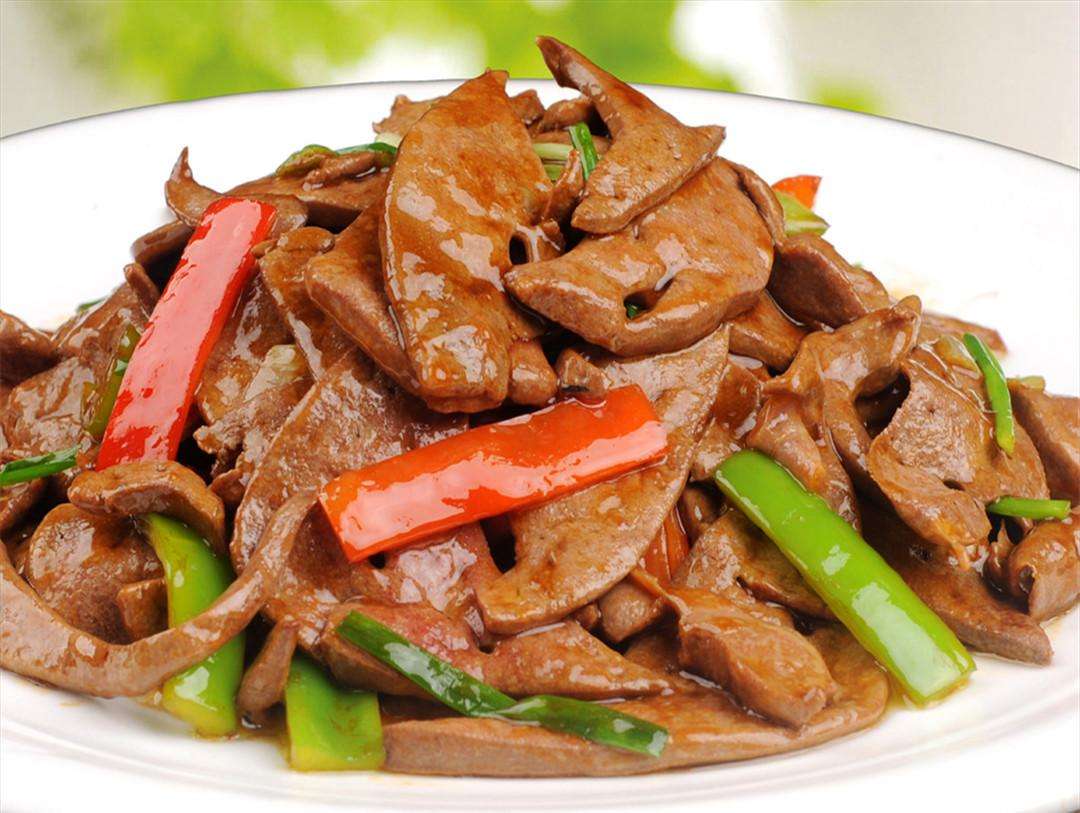 好吃美味的熘肝尖|猪肝|备用|木耳_新浪新闻