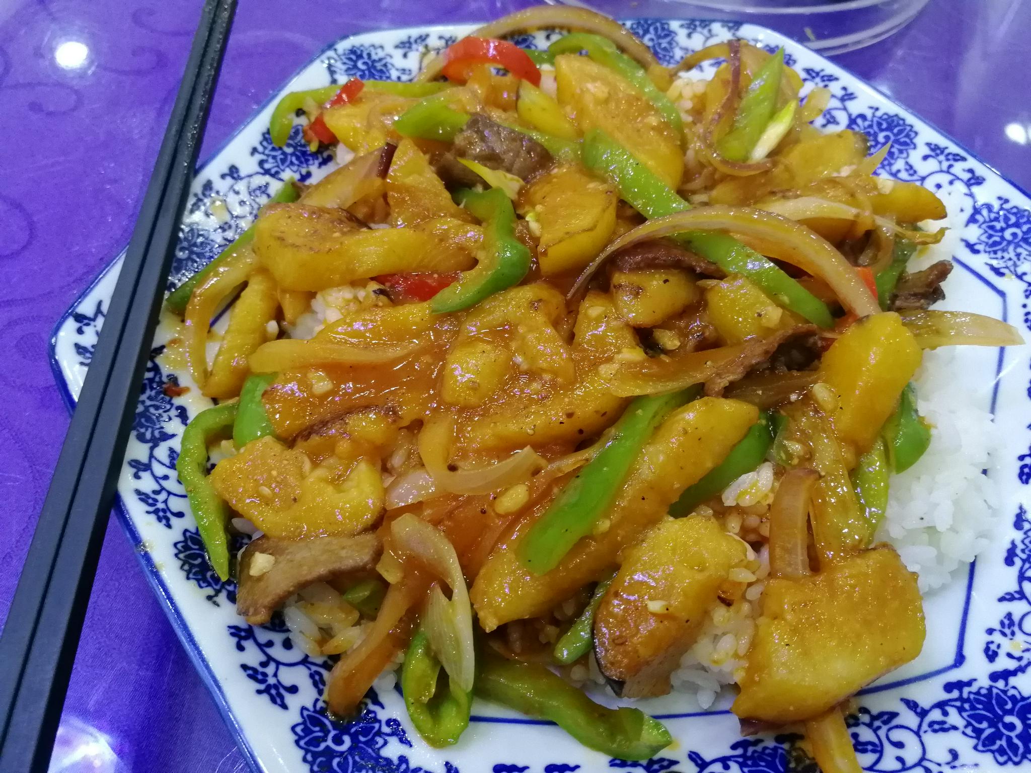 酱香茄子盖饭