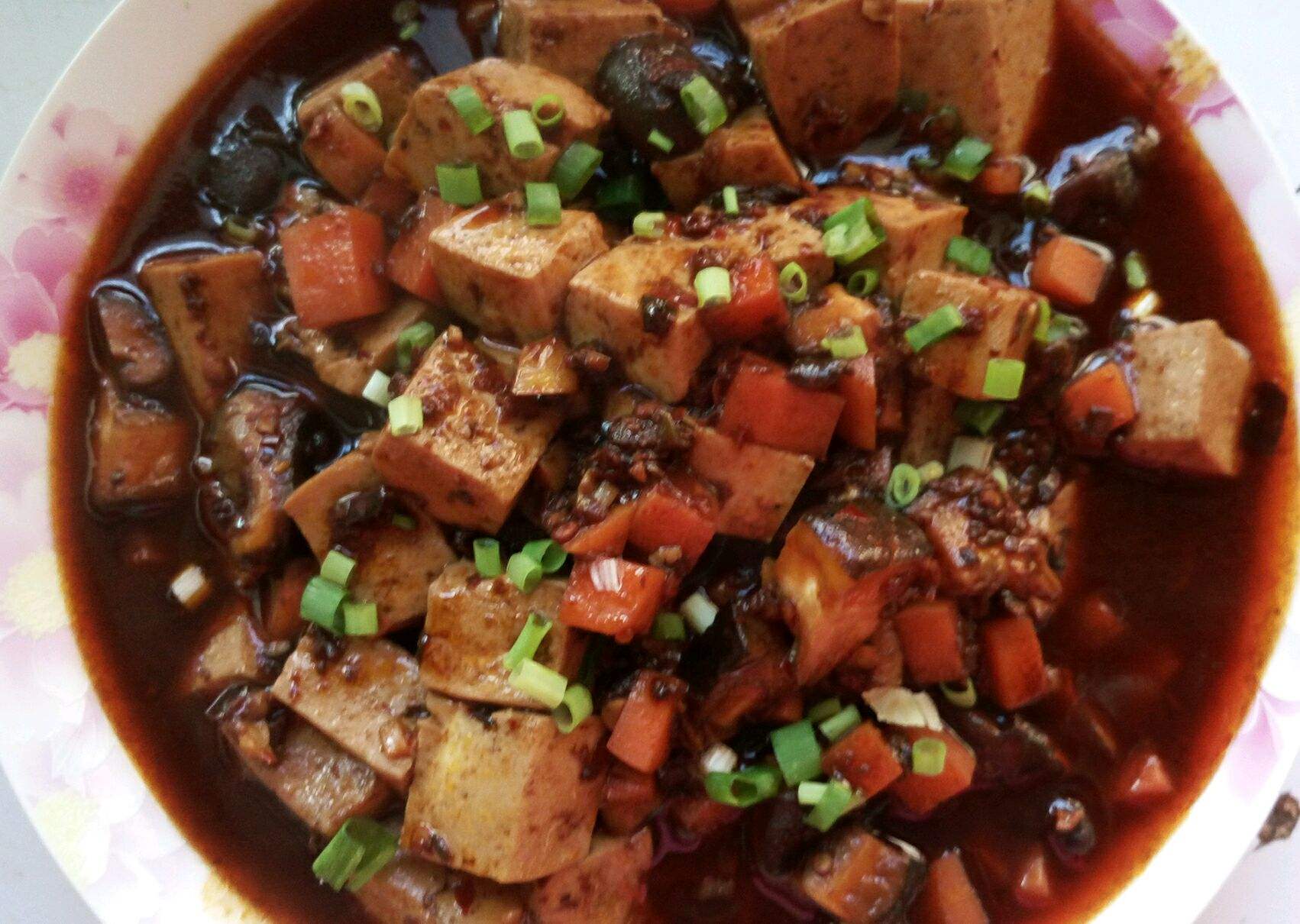 美味的豆豉烧豆腐