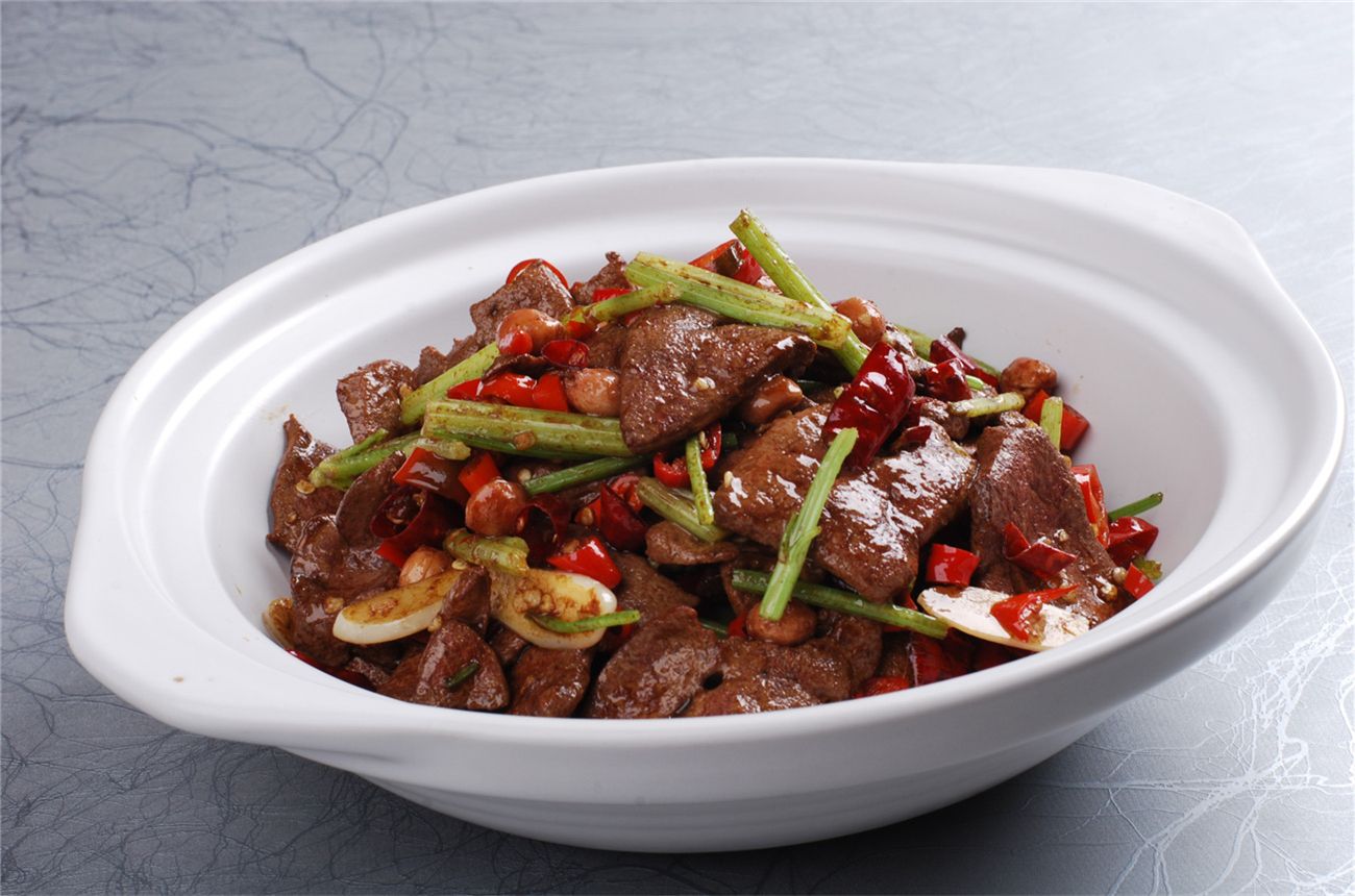 好吃的鱼香猪肝