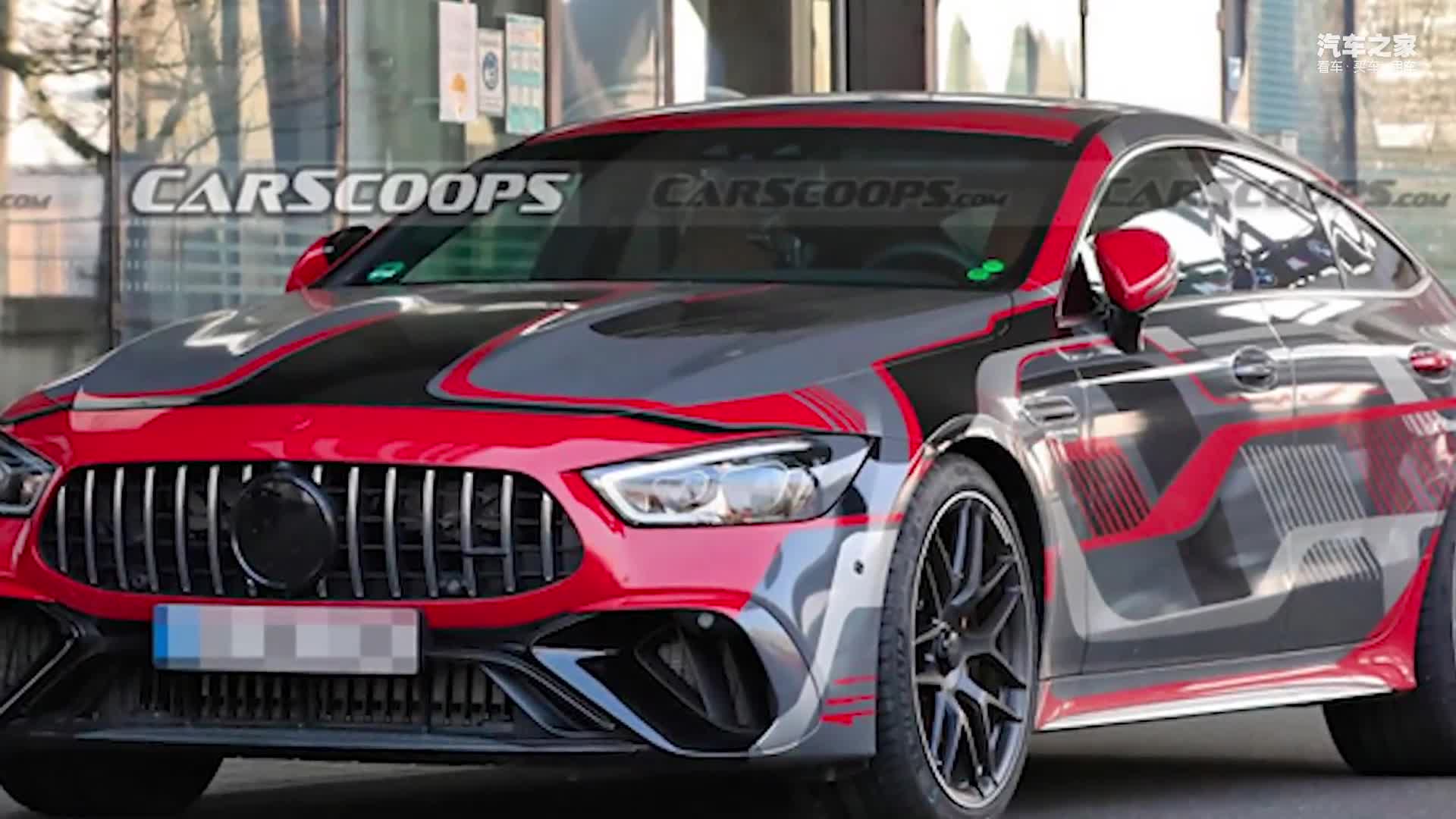 梅赛德斯-amg新款gt 73e实车曝光!下月即将发布