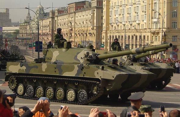 战斗民族的叠buff空降两栖轻型坦克2s25章鱼坦克