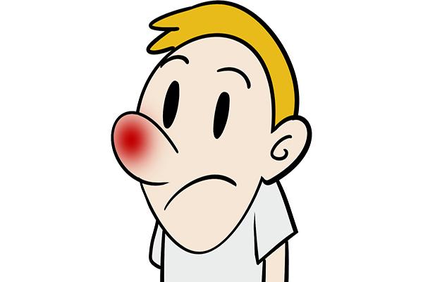 红鼻头卡通人物图片