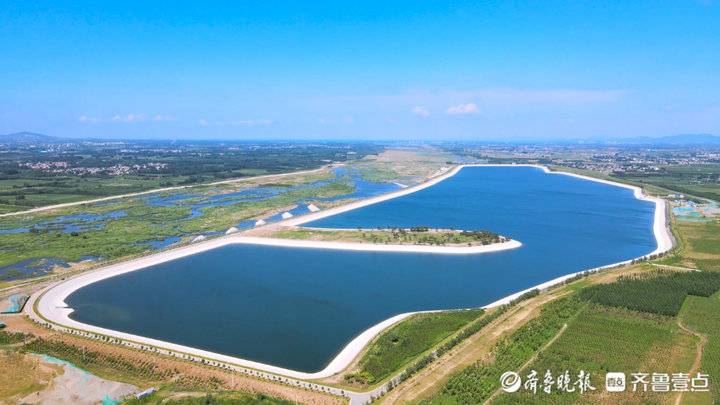 山东大汶口生态大修复碧水蓝天共一色