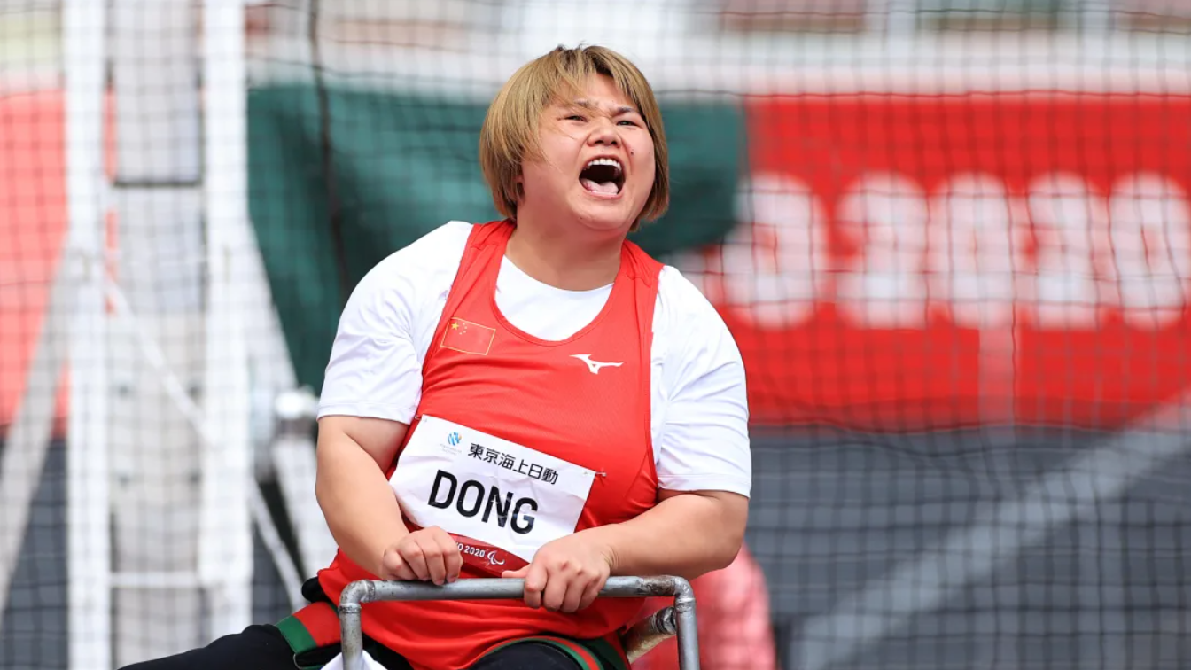 残奥会女子F55级铁饼决赛 董飞霞成功卫冕休闲区蓝鸢梦想 - Www.slyday.coM