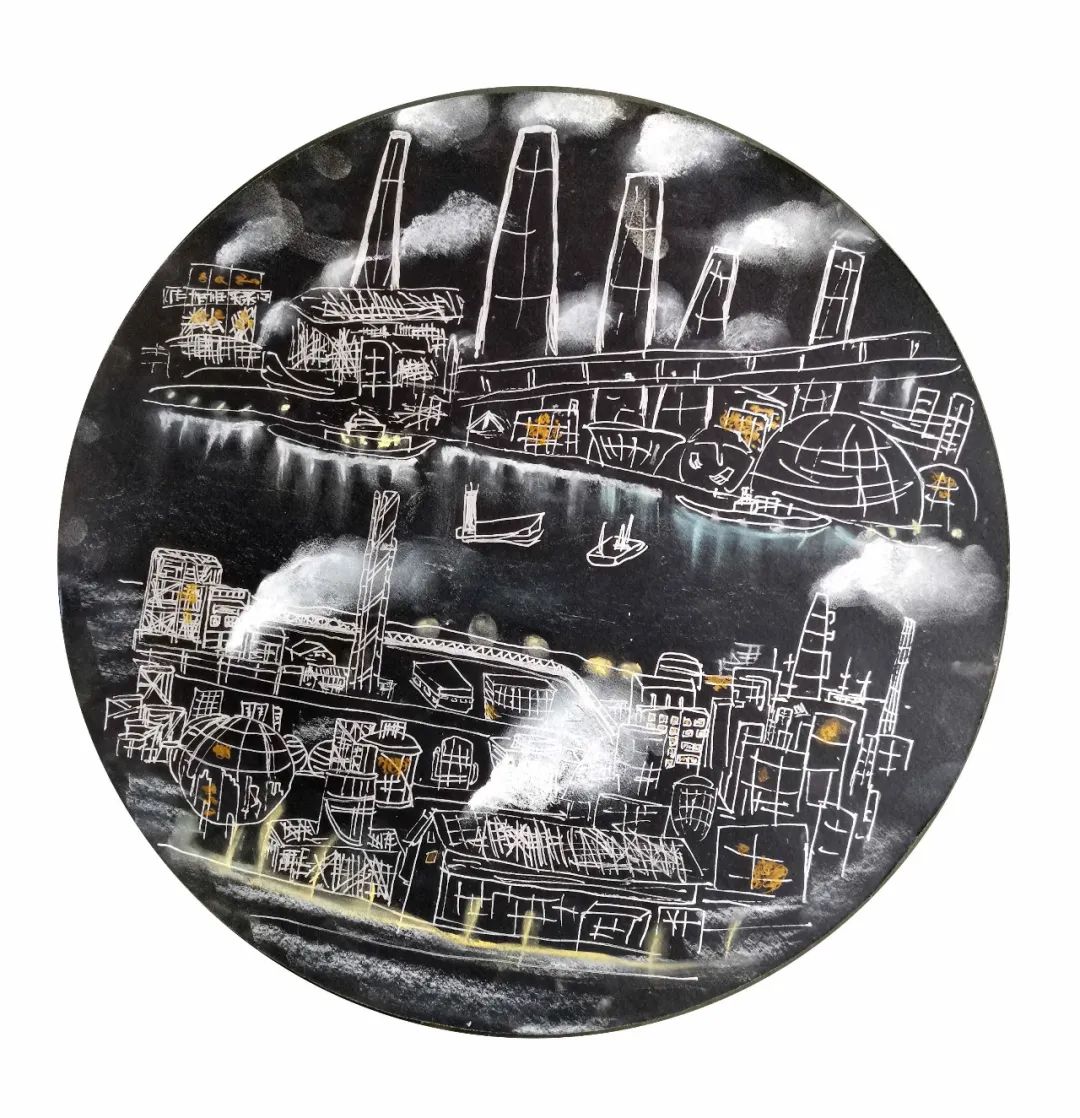 小小美术家眼中的核工业梵高撞费米主题画展作品选登