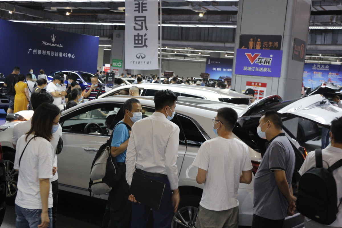 高清图集直击2021疫后广州首场车展8月2829日引爆车市