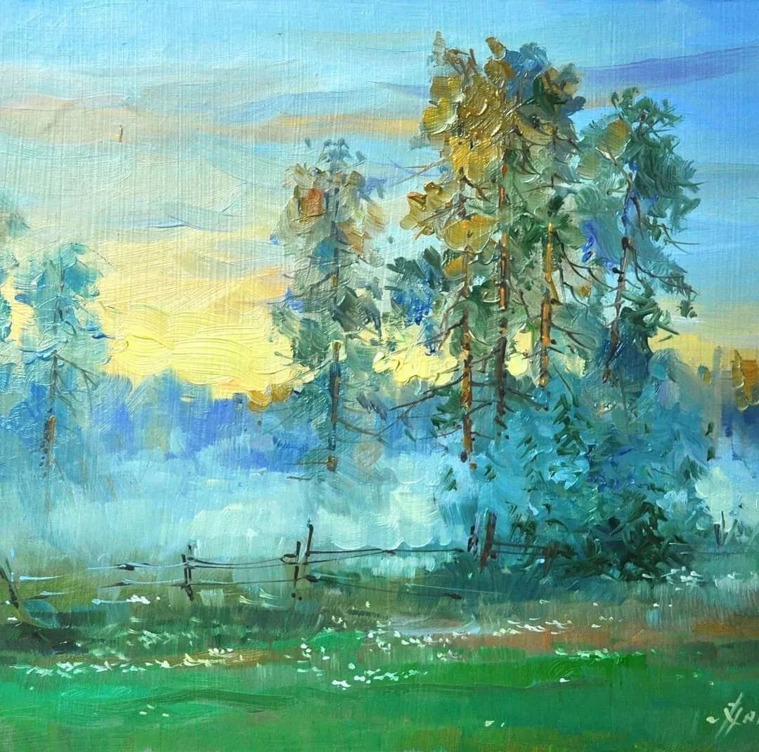 能够带你走进森林深处感受绿色自然气息的风景画