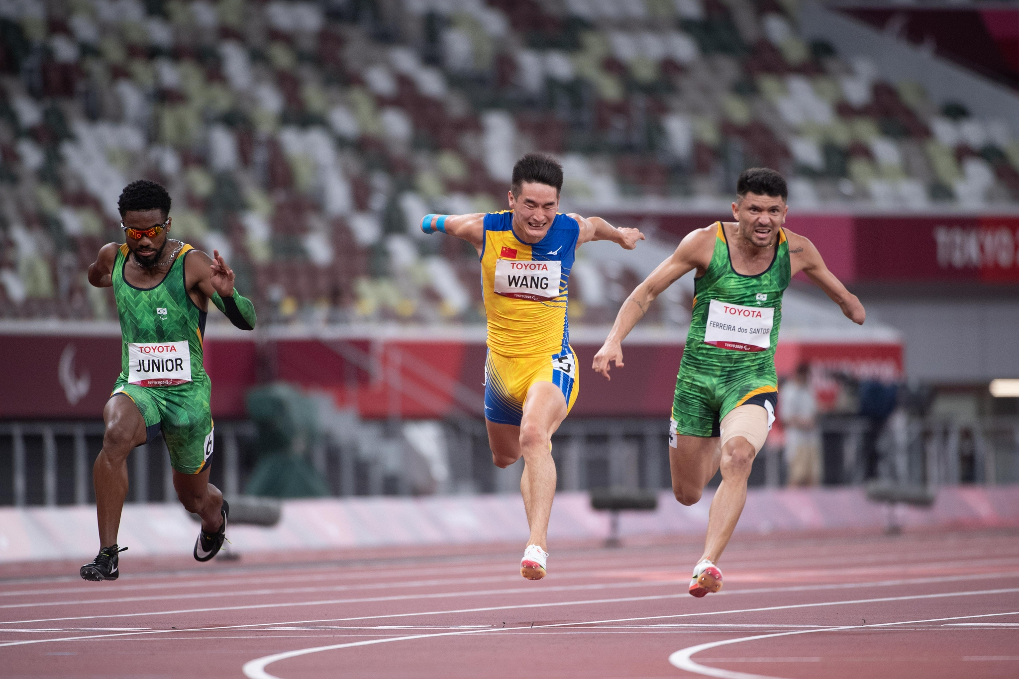 东京残奥会|打破亚洲纪录!中国代表团旗手王浩获男子100米t47级第四名