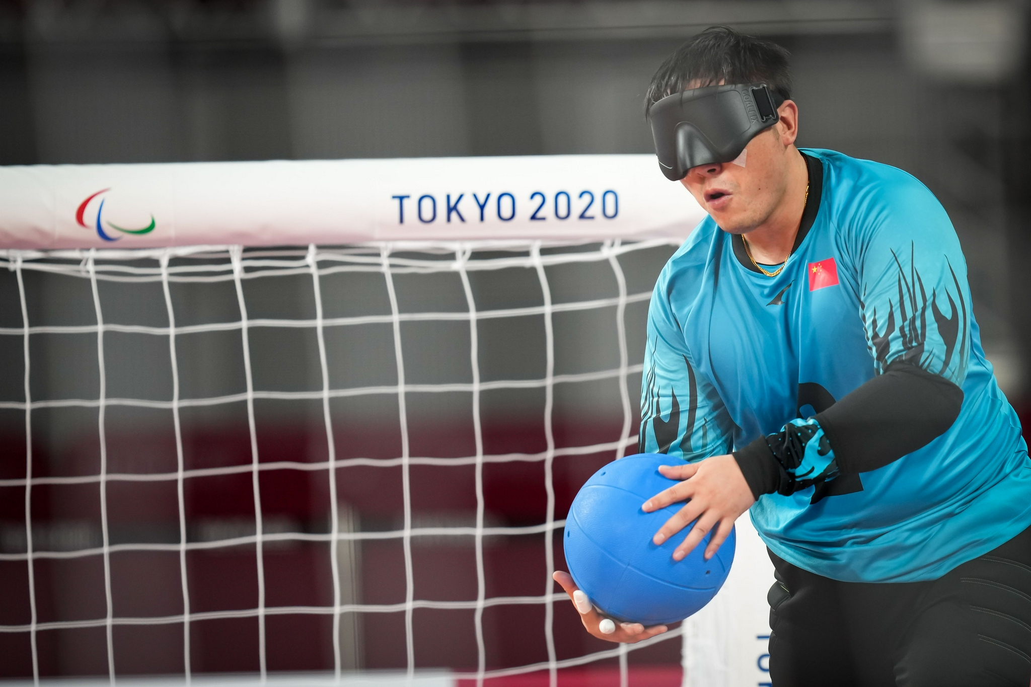 盲人门球小组赛中国男队不敌土耳其