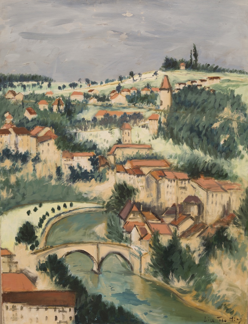 刘自鸣《瑞士风景》