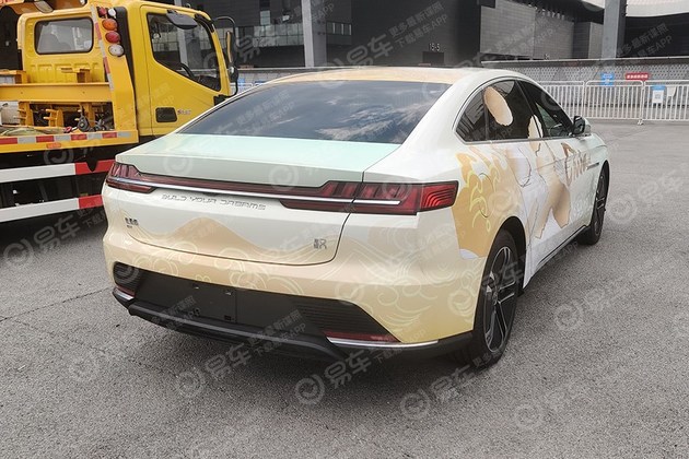 2021成都车展探馆:比亚迪汉ev"国漫"特别版实车