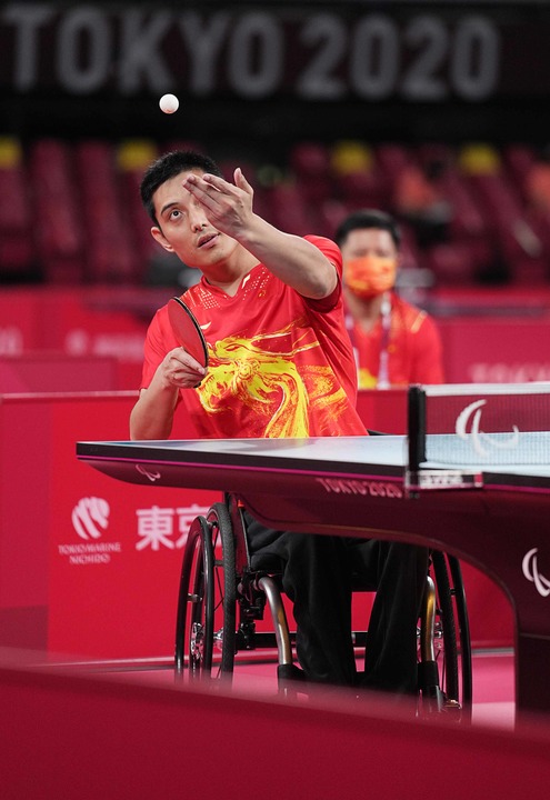 东京残奥会|轮椅乒乓选手冯攀峰,刘静实现残奥四连冠