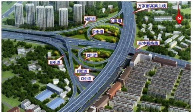 长沙万家丽高架北延线 即将转入地上施工!|电力|万家|星沙_新浪新闻