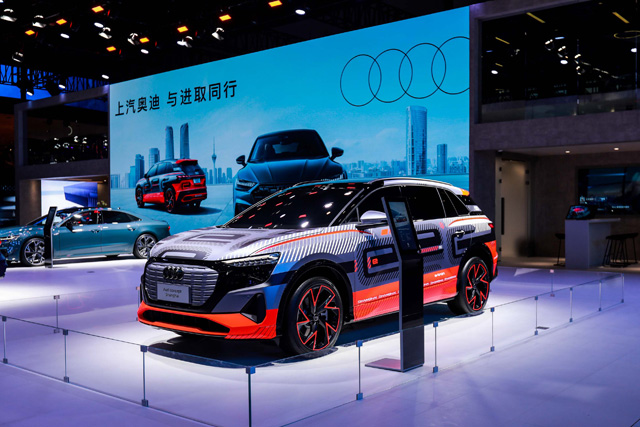 全新奥迪a7l领衔,上汽奥迪多款重磅车型亮相成都车展