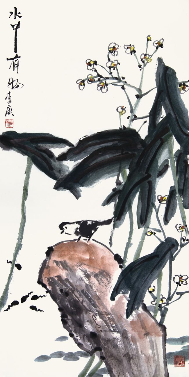 "春华秋实:李庚先生书画展"在北京禅溪茶·艺术空开幕