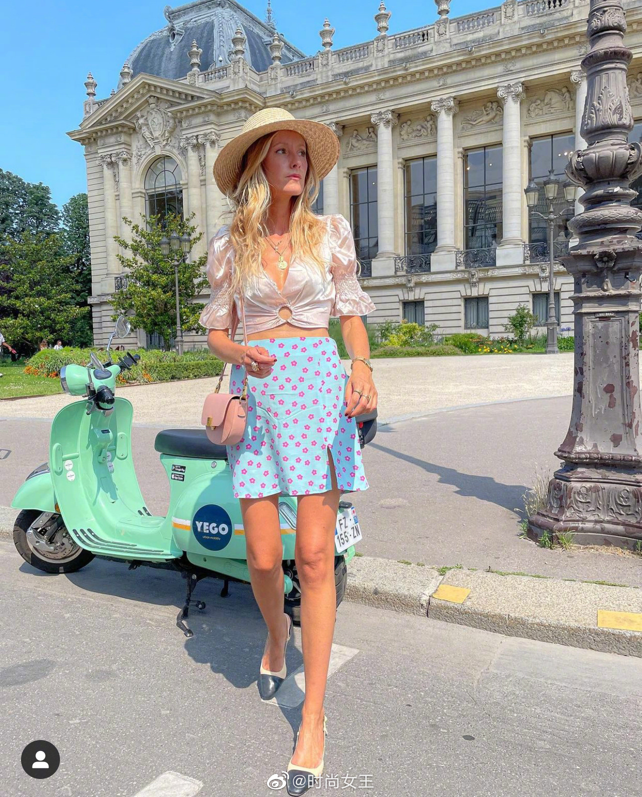 法国巴黎时尚博主的日常街头look合集