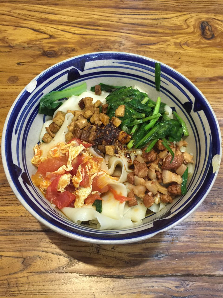 陕西美食户县软面你吃过吗