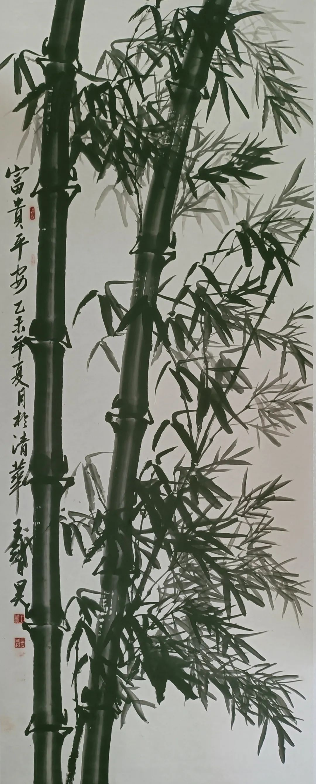 翰墨丹青展风采——女画家王智昊墨竹作品欣赏__财经头条