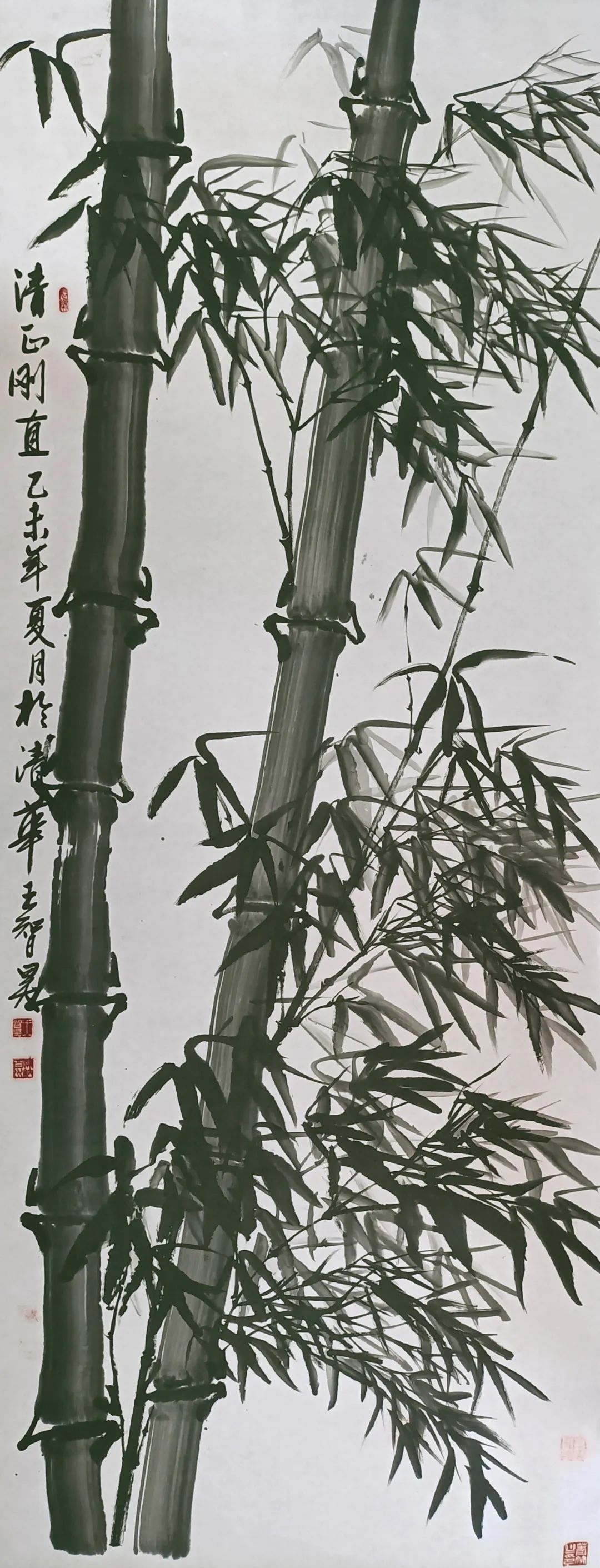 翰墨丹青展风采——女画家王智昊墨竹作品欣赏__财经头条