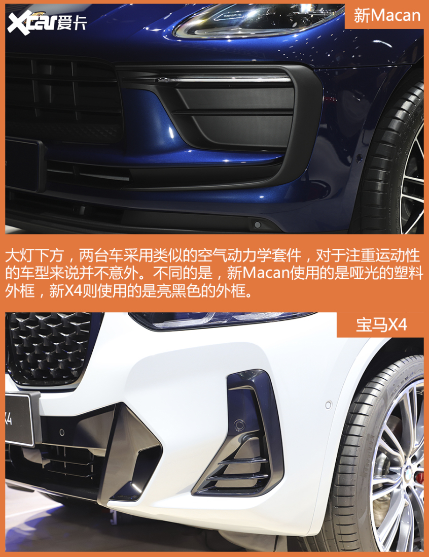 保时捷Macan对比宝马X4 运动型SUV对决