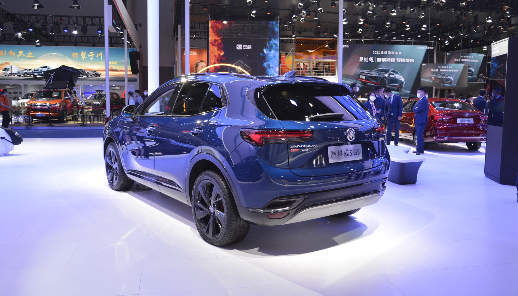 2021成都车展:别克昂科威s gs亮相