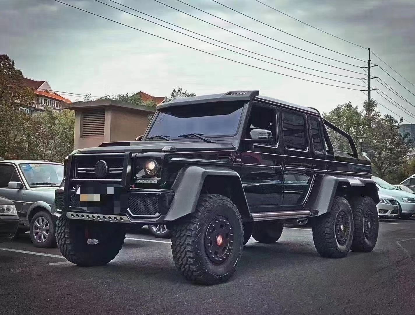 超大猛兽皮卡奔驰g级amgg636x6