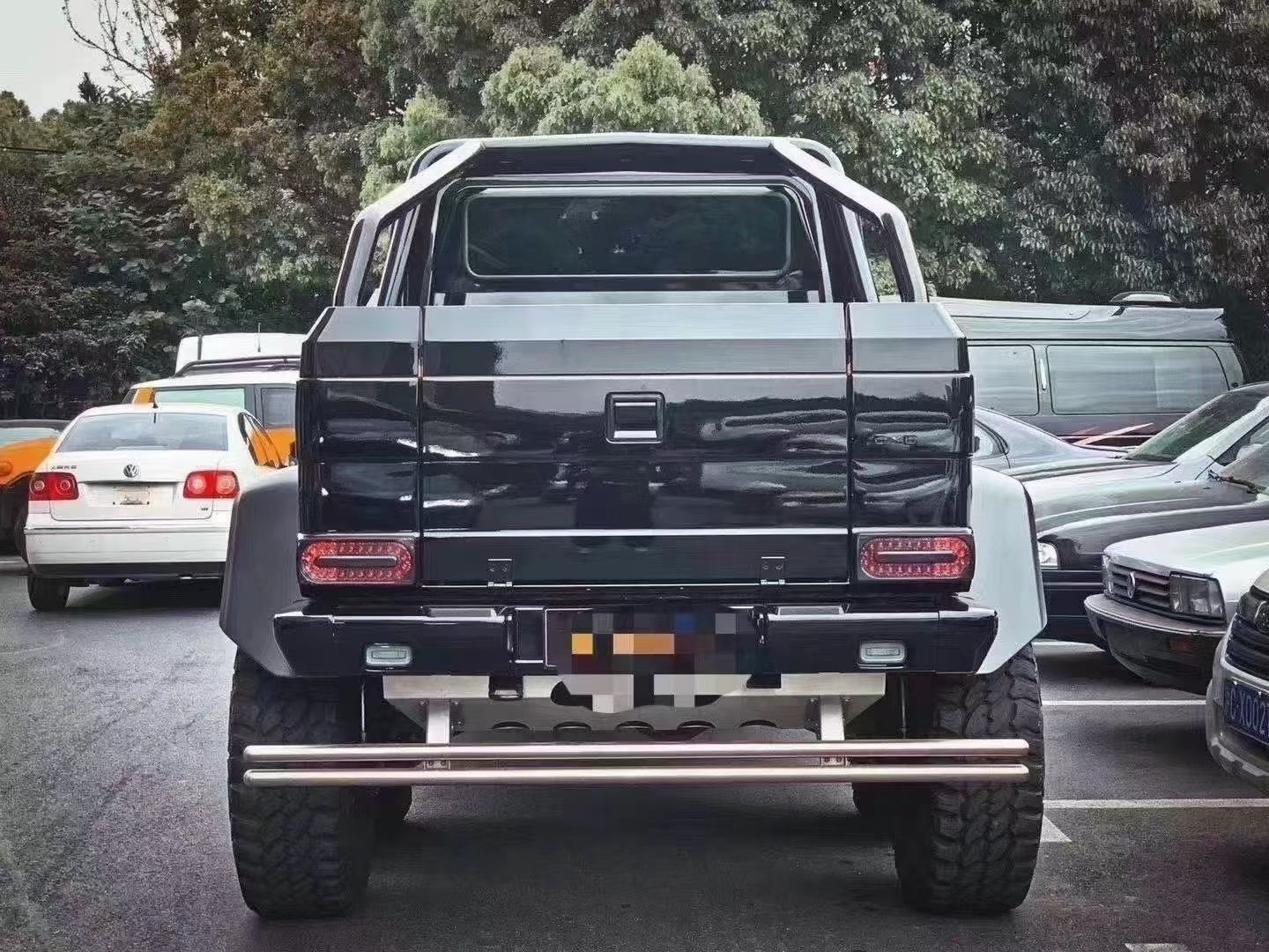 超大猛兽皮卡奔驰g级amgg636x6