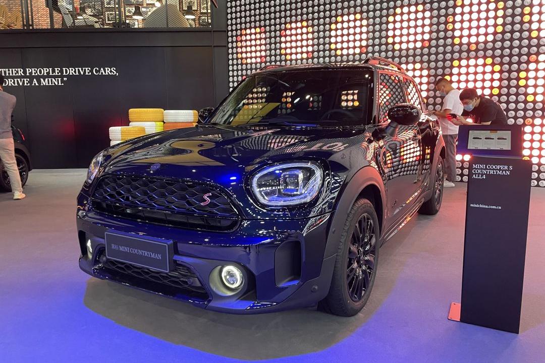 2021成都车展丨子夜黑/八十度黑专属颜色 黑标mini特别版实拍