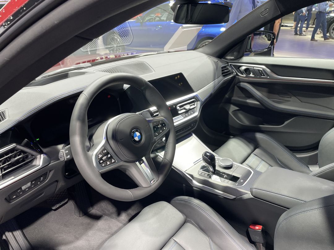 2021成都车展丨采用无边框车门 全新宝马4系gran coupe实拍