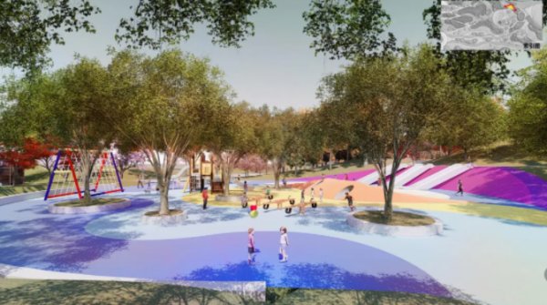 上海这个20多万平米的大公园，有山有水！居然还24小时开放！免费！明年要开啦~休闲区蓝鸢梦想 - Www.slyday.coM