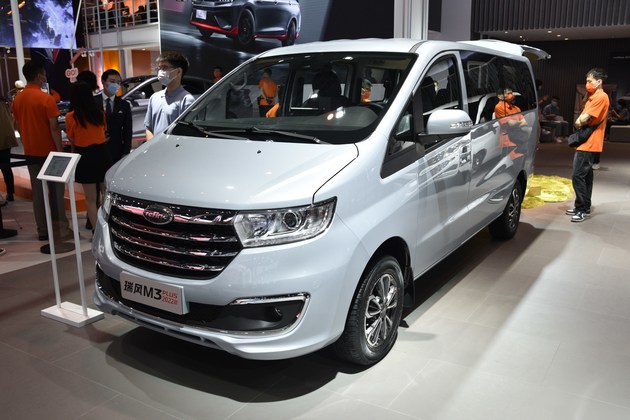 2021成都车展实拍:瑞风m3 plus 2022款内外焕新