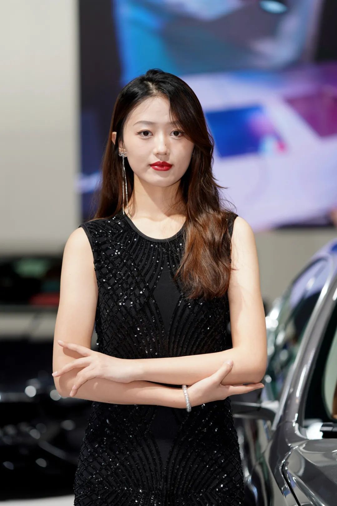 成都车展模特图集50张苏雨农的长镜头