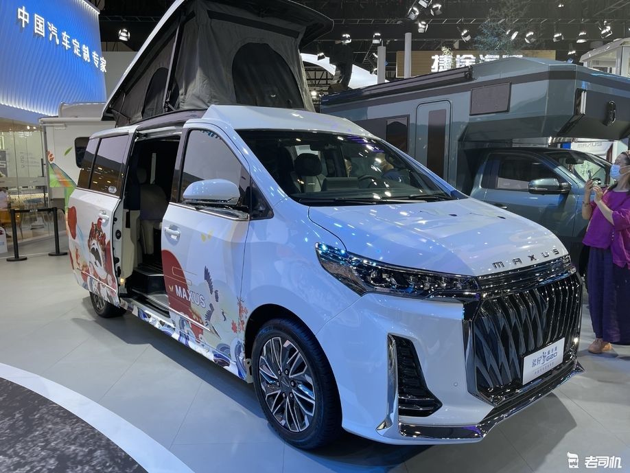 2021成都车展:上汽大通maxus g20改装版