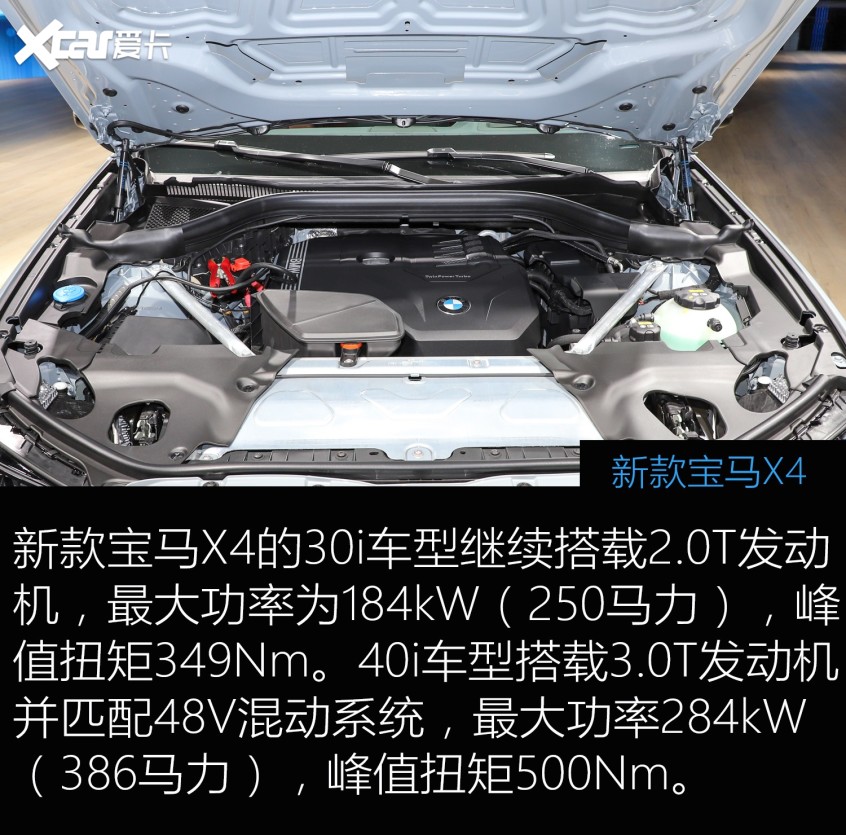 新款宝马x3/x4车展静评 斜杠青年新座驾