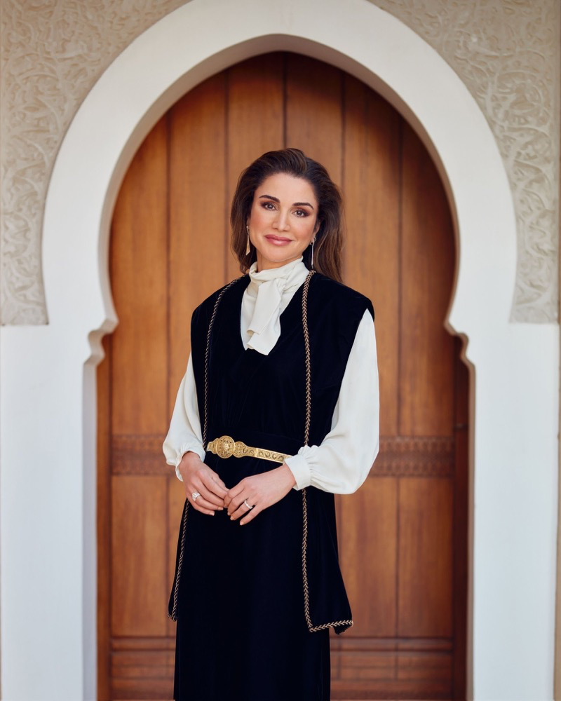 8月31日是约旦王后亚辛·拉尼娅的50岁生日.