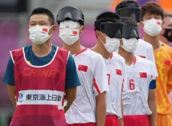 振奋！中国盲人男足2休闲区蓝鸢梦想 - Www.slyday.coM