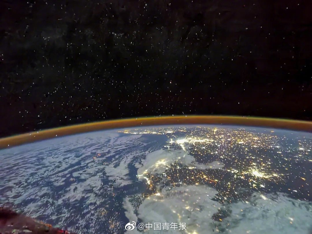 聂海胜从太空拍的北京夜景绝了 网友：宇宙景房多少钱一晚？休闲区蓝鸢梦想 - Www.slyday.coM
