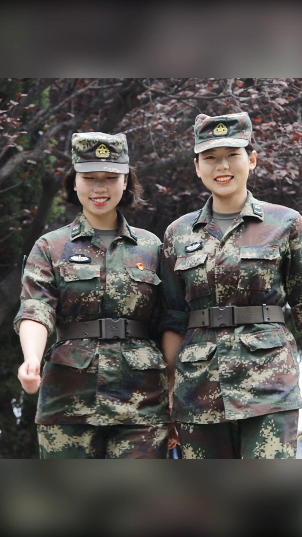 火箭军女兵版"人间烟火定格照",请查收!