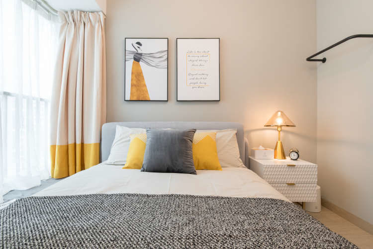 将线条与颜色发挥到极致,180平四室新家,用空间诠释简洁美