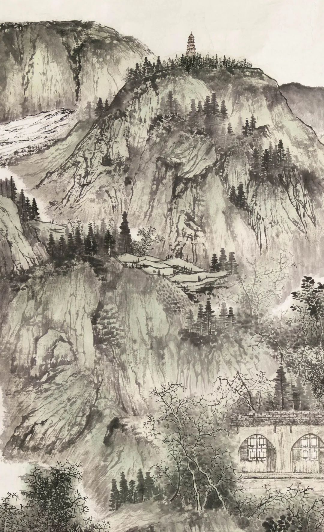 画家李建军层林尽染画江山峥嵘岁月写春秋